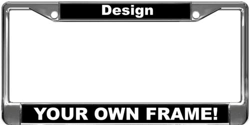 Standard Car Metal License Plate Frames